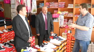 Kaymakam Şekerci, Esnaf Ziyaretinde Bulundu