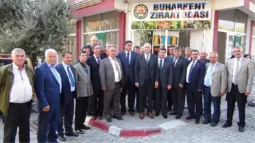 TZOB Genel Başkanı Bayraktar, Kuyucak ve Buharkent Oda Binaları Açıldı