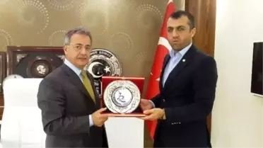 Birlik Başkanı İhsan Akın, Başkan Mehmet Boyraz'ı Ziyaret Etti