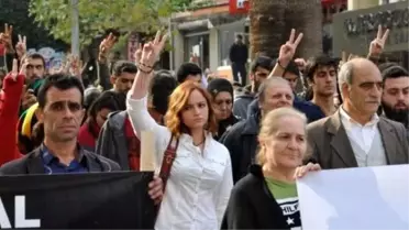 Denizli'de Işid'in Kobani'ye Saldırısı Protesto Edildi