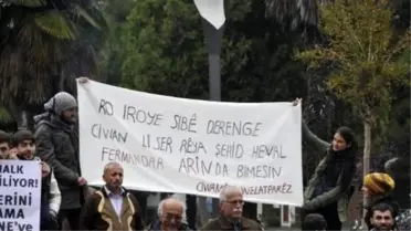 İzmit'te Kobani İçin Çağrı Yapıldı