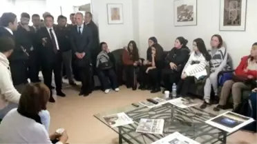 Milletvekili Dağ'dan Yaralı Öğrencilere Ziyaret