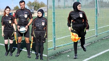 Afyonkarahisar Türkiye'nin İlk Başörtülü Futbol Hakemi