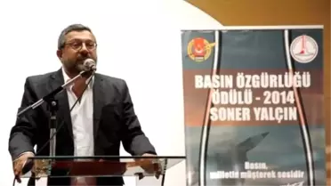 Gazeteci Soner Yalçın'a Basın Özgürlüğü Ödülü