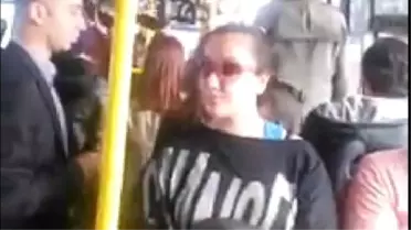 Belediye Otobüsünde Tepki Çeken 10 Kasım Eylemi