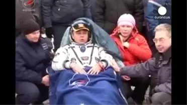 Uluslararası Uzay İstasyonu Personelini Taşıyan Soyuz Kapsülü Dünya'ya Döndü