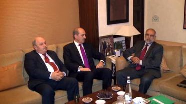 Kurtulmuş, Fas Devlet Bakanı Baha ile Bir Araya Geldi