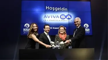 Avivasa Hisseleri Borsa'da İşlem Görmeye Başladı