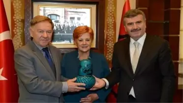 Başkan Akyürek'e Saraybosnalı Mevkidaşından Ziyaret