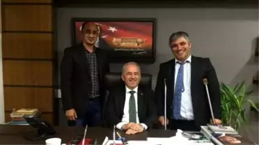 Yosk Başkanı Erkoç, Davutoğlu ve Coşkun'la Görüştü