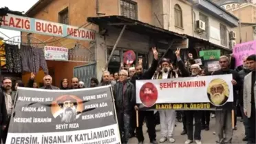 Elazığ'da, Seyit Rıza İdam Edildiği Yerde Anıldı