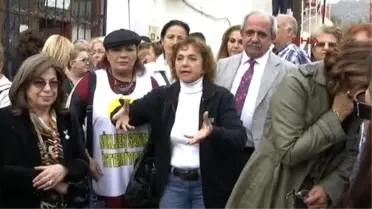 Çevrecilerden Akkuyu Nükleer Santrali Şantiyesi Önünde Eylem