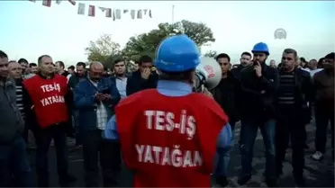 Yatağan'da Özelleştirme Karşıtı Eylem