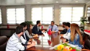 CHP Nazilli Gençlik Kolları, Başkan Alıcık'ı Ziyaret Etti
