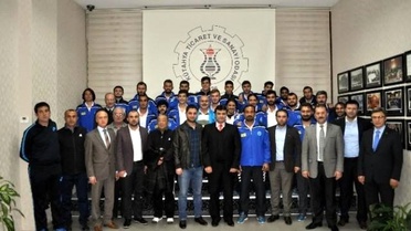 Kutso'dan Kütahyaspor'a Moral ve Motivasyon Desteği