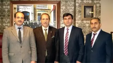 Mesleki Eğitim Merkezinden, Sesob Başkanı Köksal'a Ziyaret