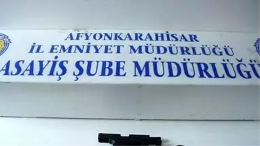 Afyonkarahisar'da Bir Kişi 'Hayalet Silah' ile Yakalandı