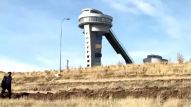 Göçen Kayakla Atlama Kulelerinin Arkasına 9 Bin Fidan Dikildi
