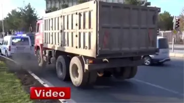 Kamyonundan İnen Arkadaşına Çarparak Ölümüne Neden Oldu