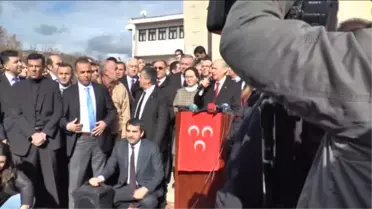Bahçeli Tunceli'yi Ziyaret Etti