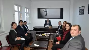 Odü Rektörü Akkuş Myo'da