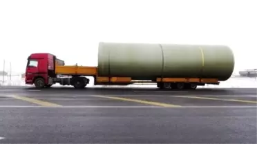 Kars Barajı Sulama Hattının Boruları Döşeniyor