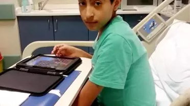 Kalp Nakli Bekleyen Yalçın'a Okulu Yardım Kampanyası Açtı