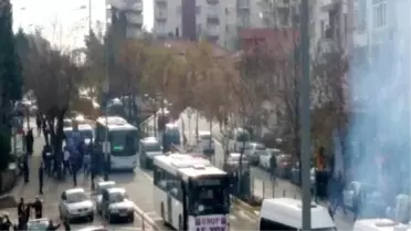 Uşak'taki Holigan Terörü Amatör Kamerada