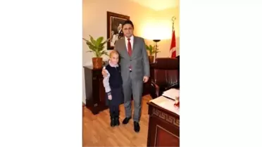 Minik Başkan'dan Acar'a Ziyaret