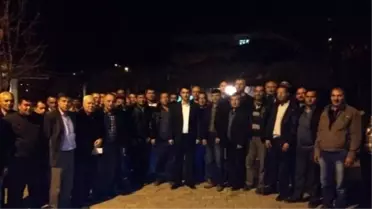 AK Parti Havran Teşkilatı Yönetim Toplantısını Halkla Beraber Yaptı