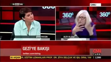 Canlı Yayında Şirin Payzın'ı Susturdu