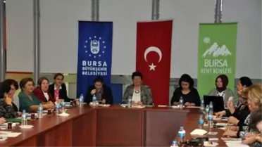 Bursa'da Bulunan Kadın Kuruluşları Bir Araya Geldi