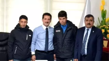 Türkiye İkincisinden Müdür İnanç'a Ziyaret