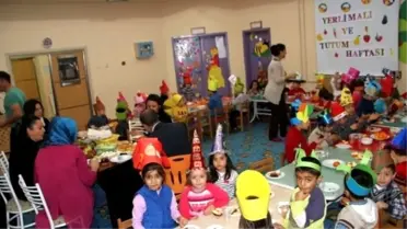 Kardelen Anasınıfı Minikleri Yerli Malı Haftasını Coşku ile Kutladı