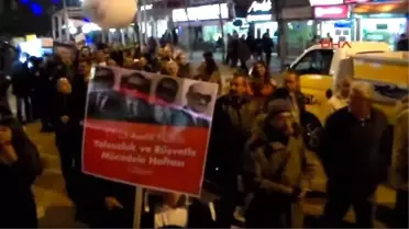 Uşak'ta '17 Aralık' Yürüyüşle Protesto Edildi