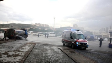 Otobüs Terminali'ndeki Tatbikat Gerçeğini Aratmadı