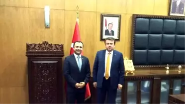 Bekleviç'ten Erkoç'a Ziyaret
