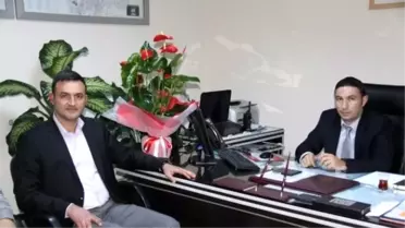 Ulama, Uedaş İnegöl Şube Müdürü Enis Gürer'i Ziyaret Etti