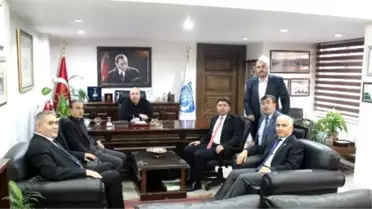 Milletvekillerin'den Başkan Timur'a Ziyaret