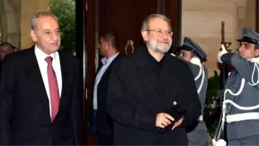 İran Meclis Başkanı Laricani, Nasrallah'la Görüştü