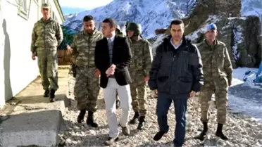 Ovacık Kaymakamı Koçak'tan, Askerlere Moral Ziyareti