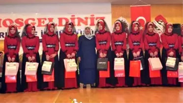 Kırıkkale'de Hafizelere İlk Kez Taç Giydirildi