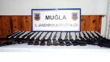 Yatağan'da 27 Adet Ruhsatsız Av Tüfeği Ele Geçirildi