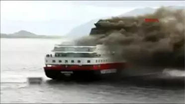 Akdeniz'de Yolcu Gemisinde Yangın
