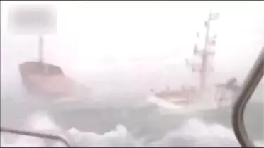 Türk Kargo Gemisi Böyle Battı