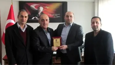 Keban Tek Spor Kulübü Yöneticilerinden Kaymakam Baskın ve Keban Su Ürünleri'ne Ziyaret