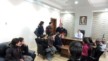 Digor'da Emniyet Amirliği Başarılı Öğrencileri Ödüllendirdi