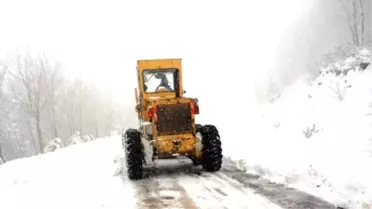 Muğla'da Kar Yağışı Etkili Oluyor (2)