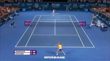 Brisbane: Sharapova Gegen Ivanovic İm Finale