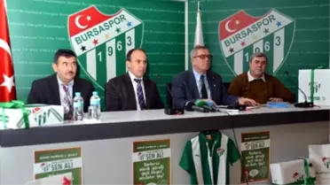 Bursaspor'dan 'Onun Formasını da Sen Al' Projesi